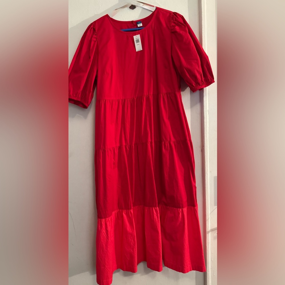 Red Maxi Dress. Brand new.  Large petite